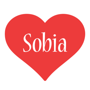 Sobia love logo