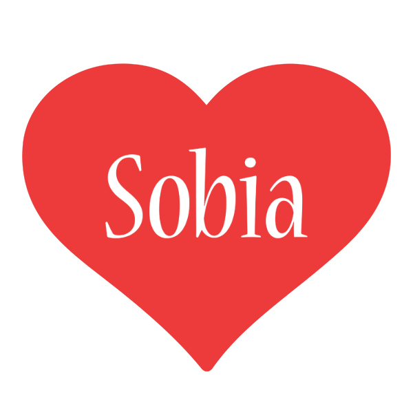Sobia love logo