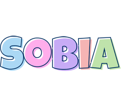 Sobia pastel logo