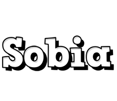 Sobia snowing logo