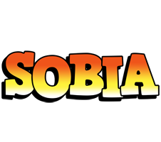 Sobia sunset logo