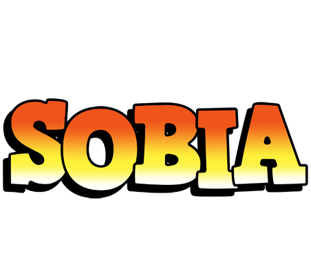 Sobia sunset logo