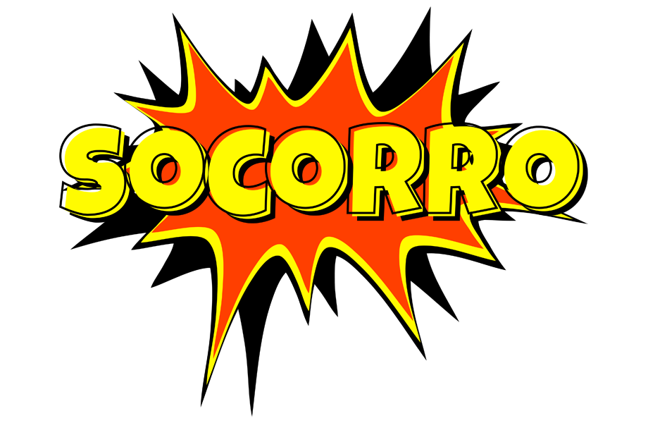 Socorro bazinga logo