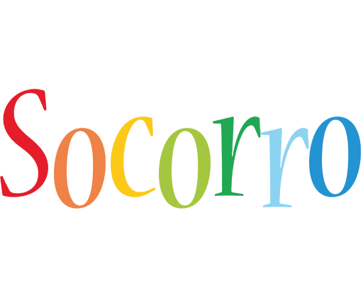 Socorro birthday logo