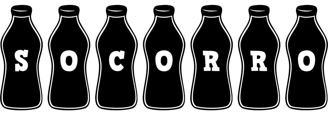 Socorro bottle logo