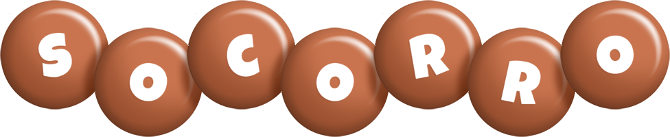 Socorro candy-brown logo