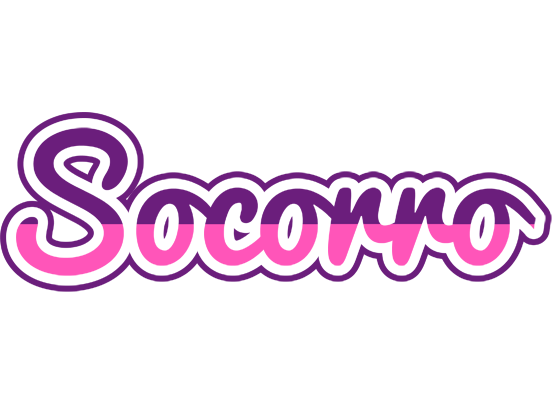 Socorro cheerful logo