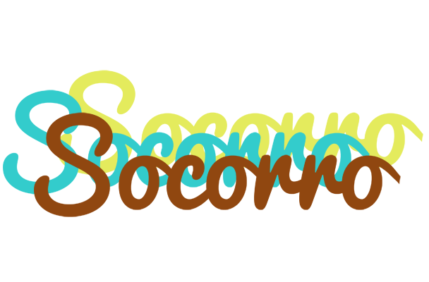 Socorro cupcake logo