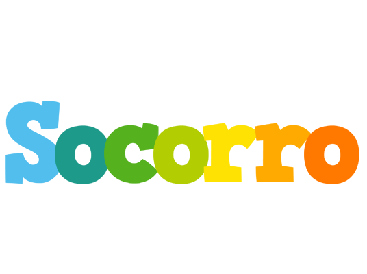 Socorro rainbows logo