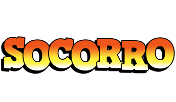 Socorro sunset logo