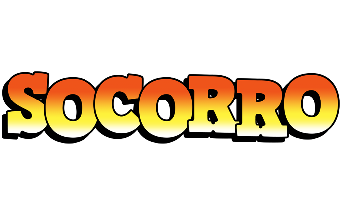Socorro sunset logo