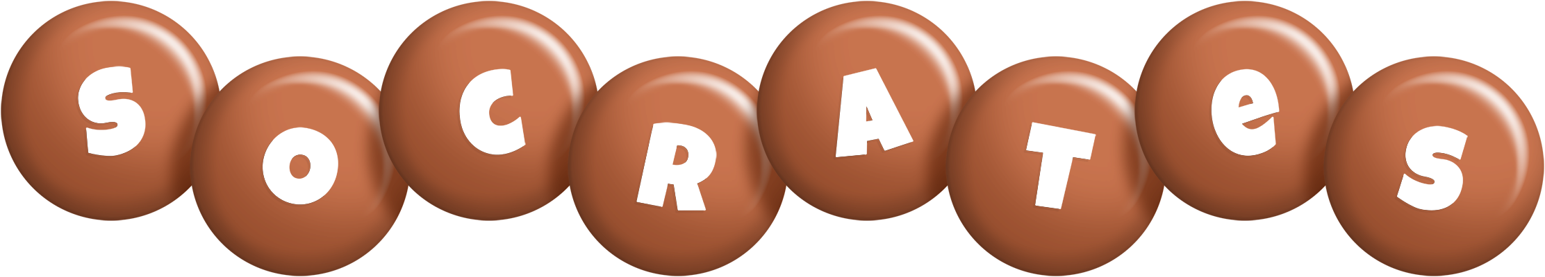 Socrates candy-brown logo