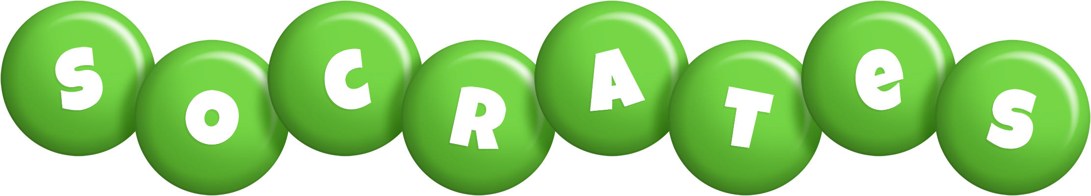 Socrates candy-green logo