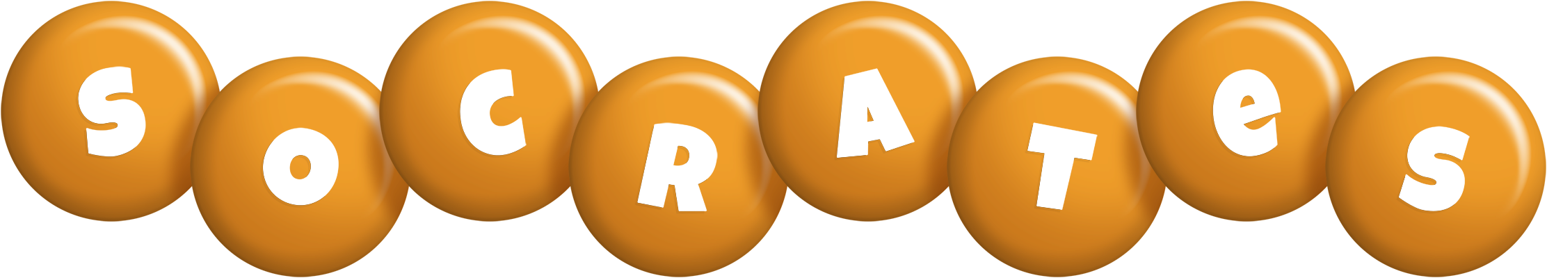 Socrates candy-orange logo