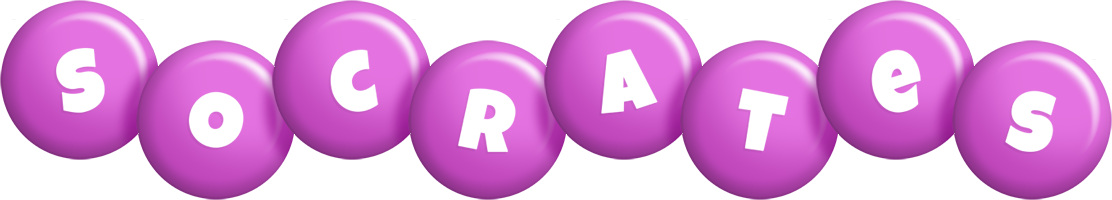 Socrates candy-purple logo