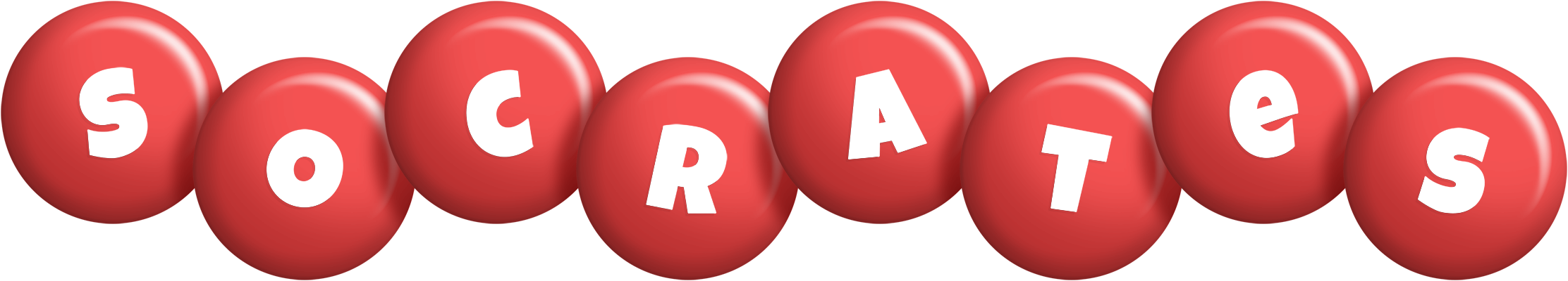 Socrates candy-red logo