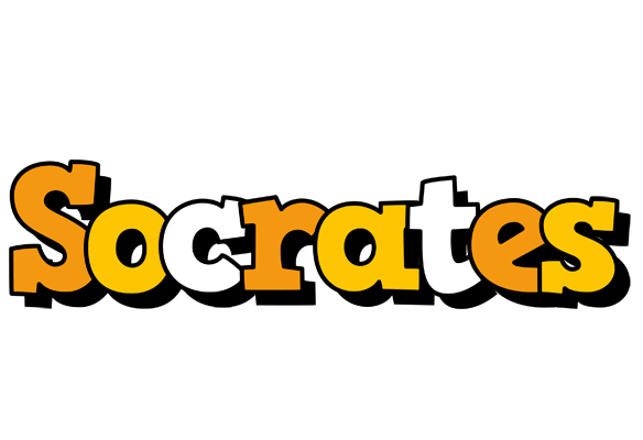 Socrates cartoon logo