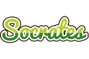 Socrates golfing logo