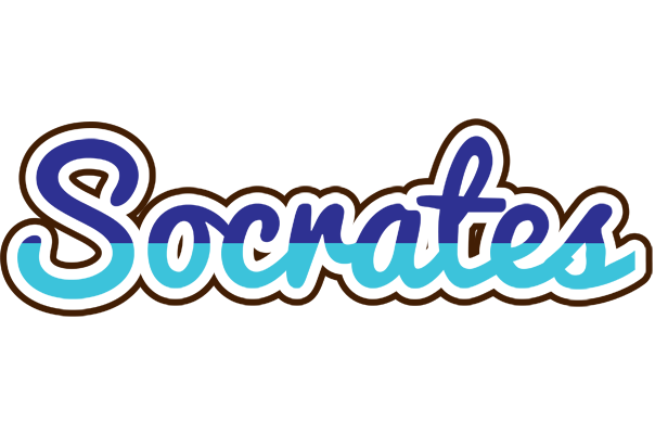 Socrates raining logo
