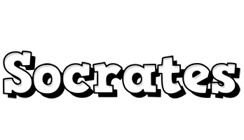 Socrates snowing logo