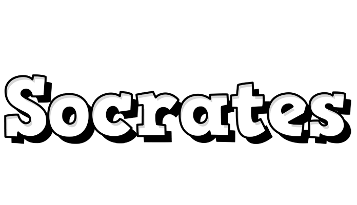 Socrates snowing logo