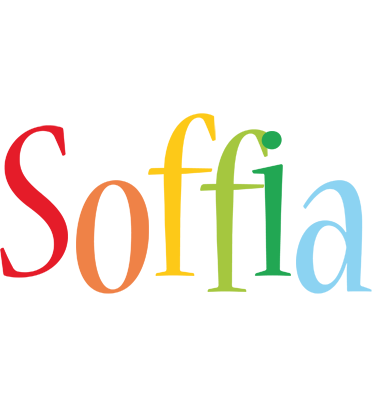 Soffia birthday logo