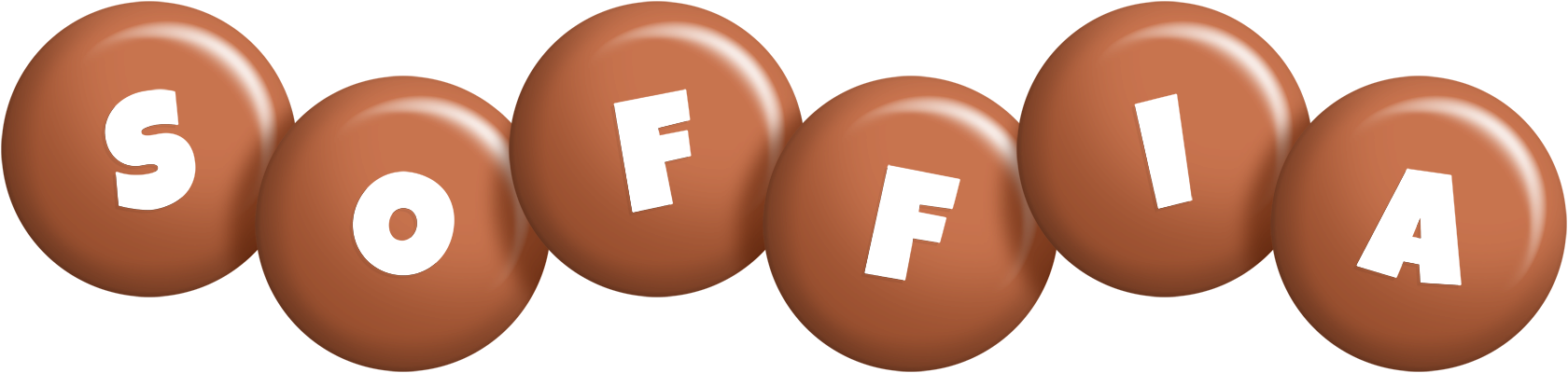 Soffia candy-brown logo