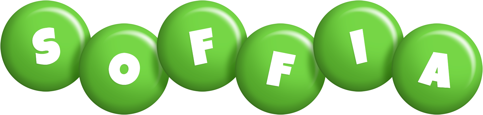 Soffia candy-green logo