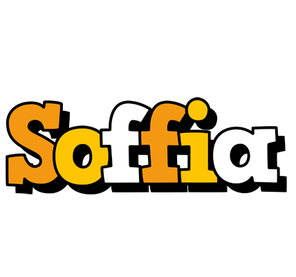 Soffia cartoon logo