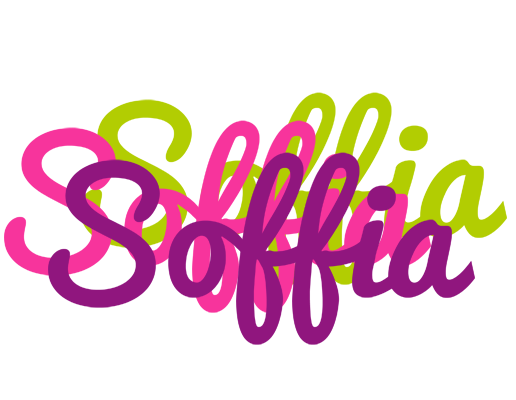 Soffia flowers logo