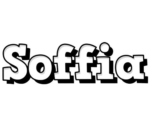 Soffia snowing logo
