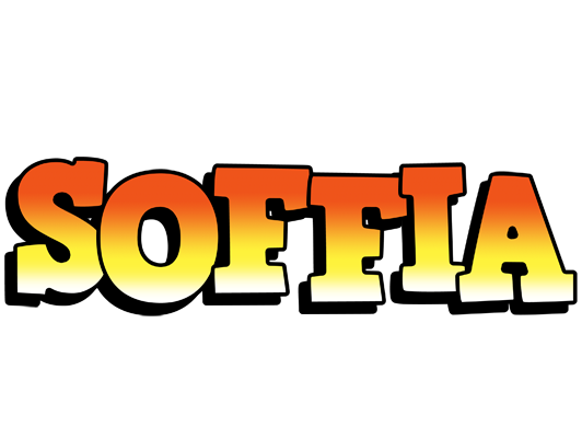 Soffia sunset logo