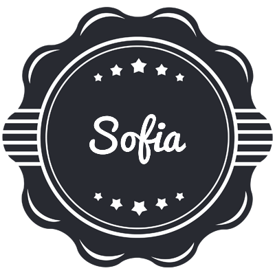 Sofia badge logo