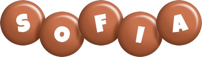 Sofia candy-brown logo