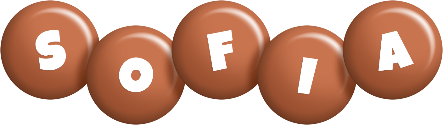 Sofia candy-brown logo