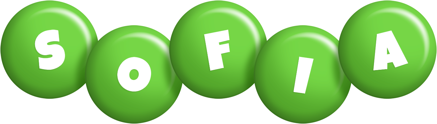Sofia candy-green logo