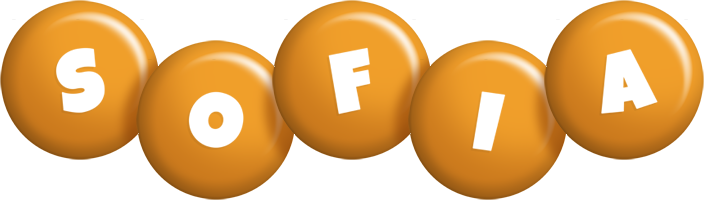 Sofia candy-orange logo