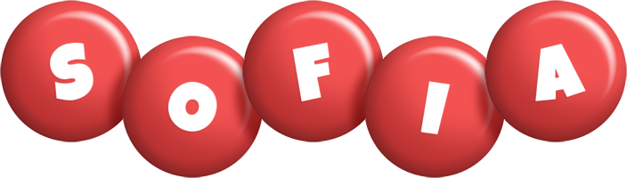 Sofia candy-red logo