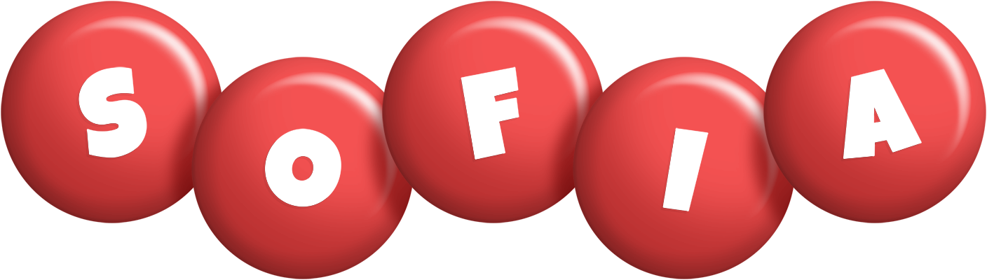 Sofia candy-red logo