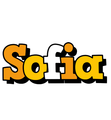 Sofia cartoon logo