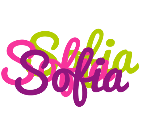 Sofia flowers logo