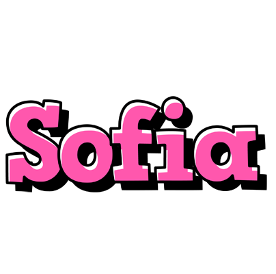Sofia girlish logo