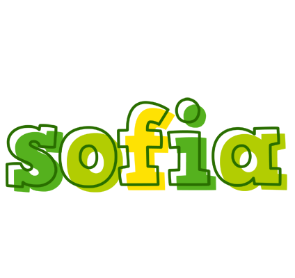 Sofia juice logo