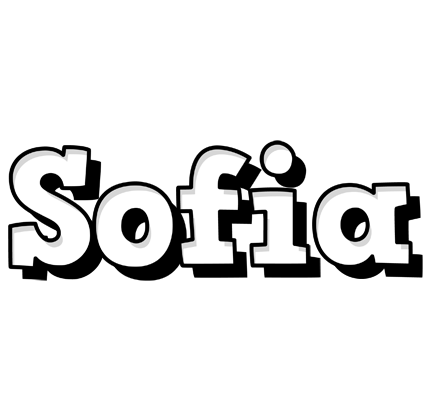 Sofia snowing logo