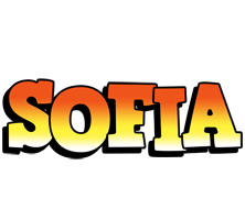 Sofia sunset logo