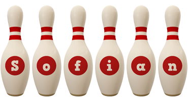 Sofian bowling-pin logo