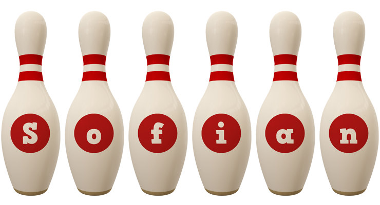 Sofian bowling-pin logo