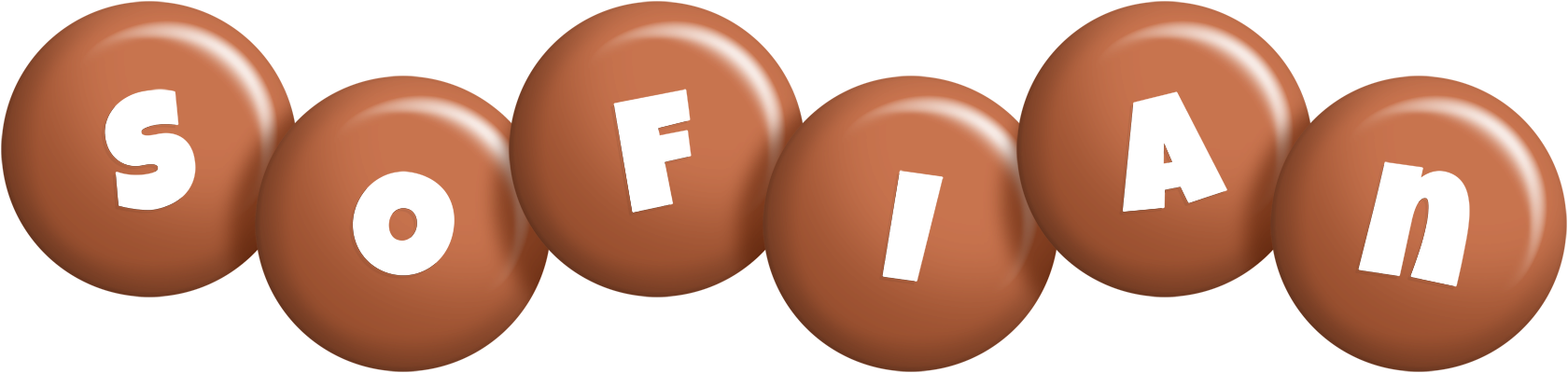 Sofian candy-brown logo