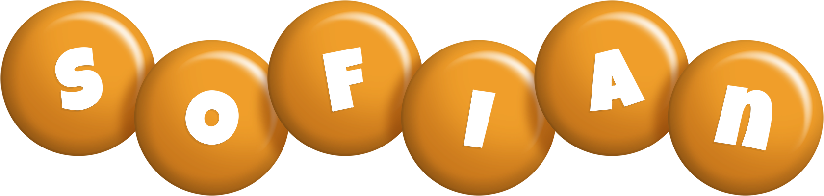 Sofian candy-orange logo