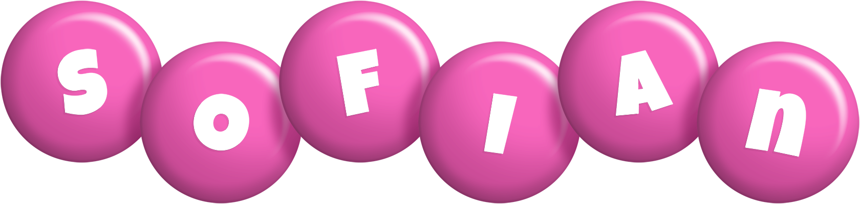 Sofian candy-pink logo